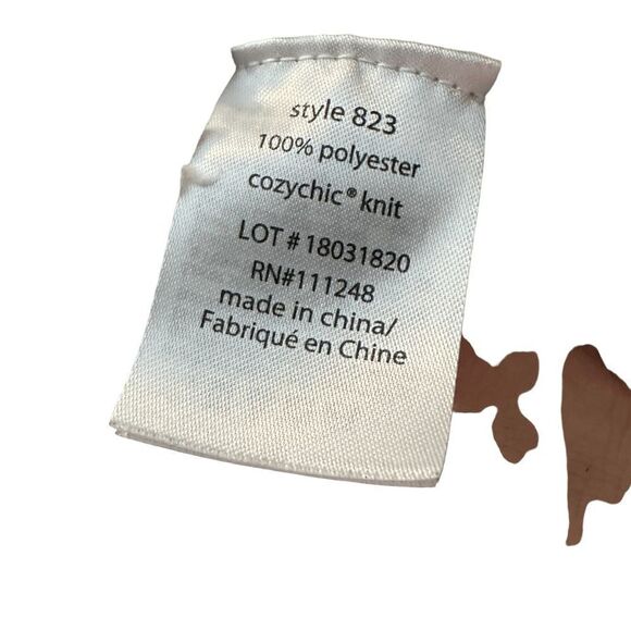 Barefoot Dreams CozyChic shrug Oyster grey s/m small medium - Picture 3 of 10